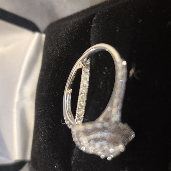 1cttw Natural Diamond 10k Gold Ring - Picture 3 of 6